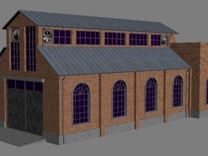 warehouse 1 Model 3D