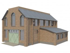 armaz&eacute;m 3 Modelo 3D