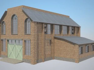 warehouse 3 3D Model