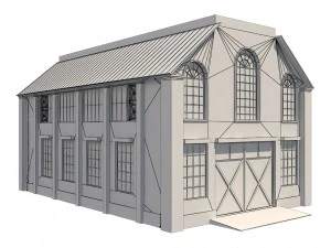 warehouse 3 3D Model