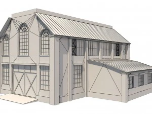 warehouse 3 3D Model
