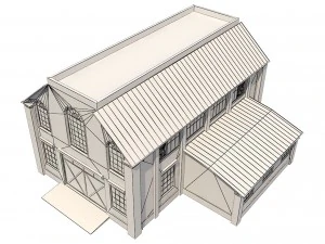 warehouse 3 3D Model