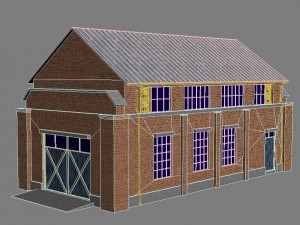 warehouse 4 3D Model