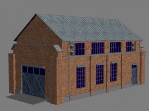 warehouse 4 3D Model
