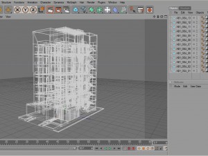 apartment building 1 3D 模型
