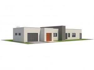 modern house 1 3D Model