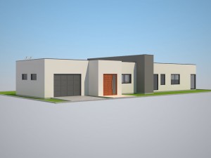 modern house 1 3D Model