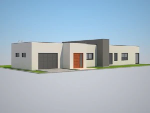 modern house 1 3D Model