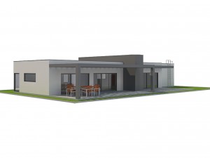 modern house 1 3D Model