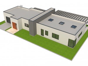 modern house 1 3D Model