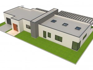 modern house 1 3D Model