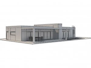 modern house 1 3D Model