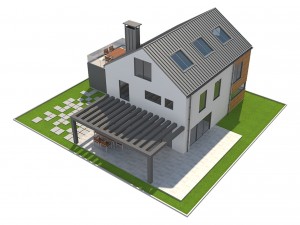 modern house 2 3D Model