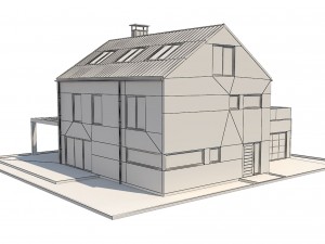 modern house 2 3D Model