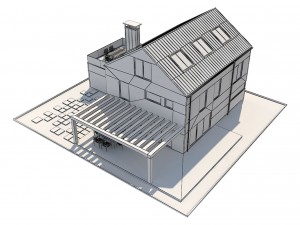 modern house 2 3D Model