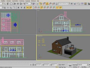 modern house 2 3D Model