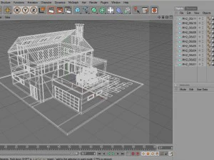 modern house 2 3D Model