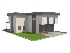 modern house 3 3D Model