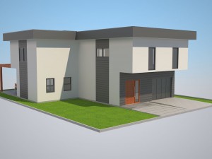modern house 3 3D Model