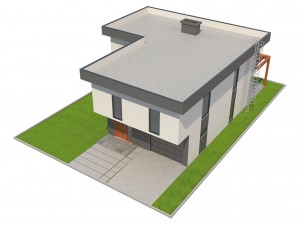 modern house 3 3D Model