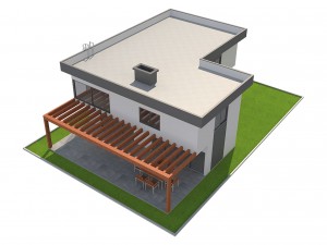modern house 3 3D Model
