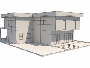 modern house 3 3D Model