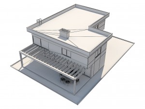 modern house 3 3D Model