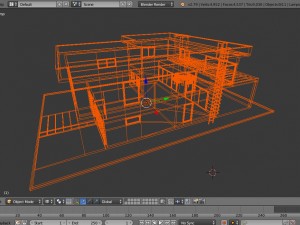 modern house 3 3D Model