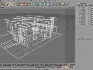 modern house 3 3D Model