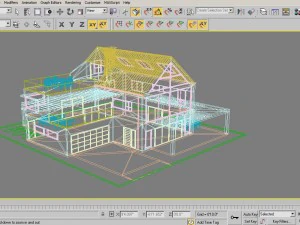 modern house 4 3D Model