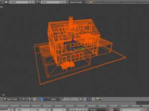 modern house 4 3D-Modell