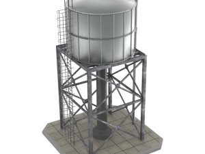 water tank 1 3D मॉडल