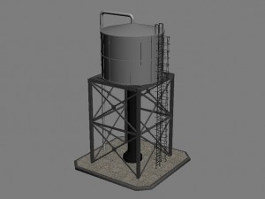 water tank 1 3D Модель