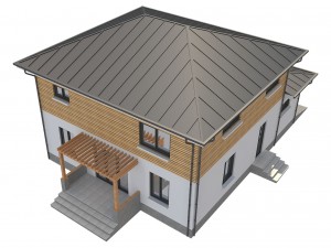 cottage house 1 3D Модель