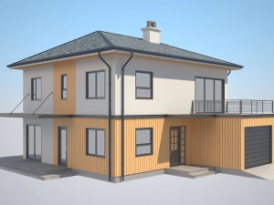 cottage house 4 3D 模型