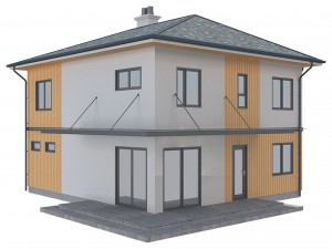 cottage house 4 3D 模型