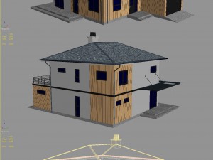 cottage house 4 3D 模型