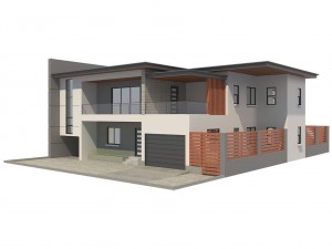 modern house 5 3D 모델