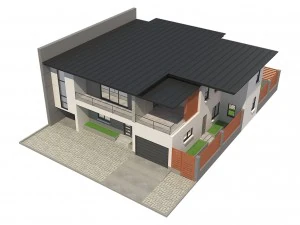 modern house 5 3D Model