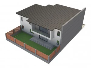 modern house 5 3D Model