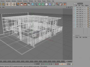 modern house 5 3D Model