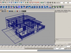 modern house 5 Model 3D