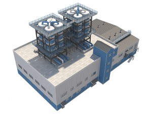 industrial building 2 3D Модель