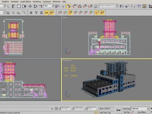 industrial building 2 3D Модель