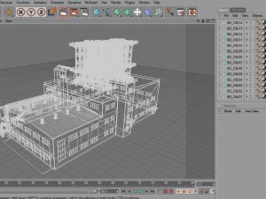 industrial building 2 3D Модель