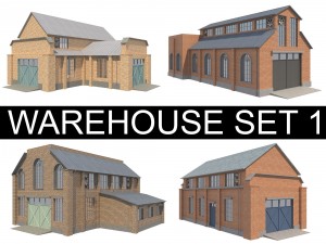 warehouse set 1 Modèle 3D