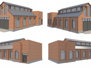 warehouse set 1 3D Model