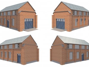 warehouse set 1 3D Model