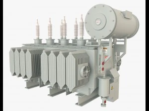 electrical transformer1 3D Model