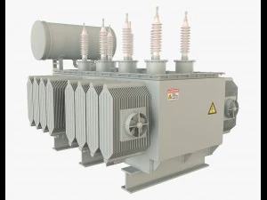 electrical transformer1 3D Model
